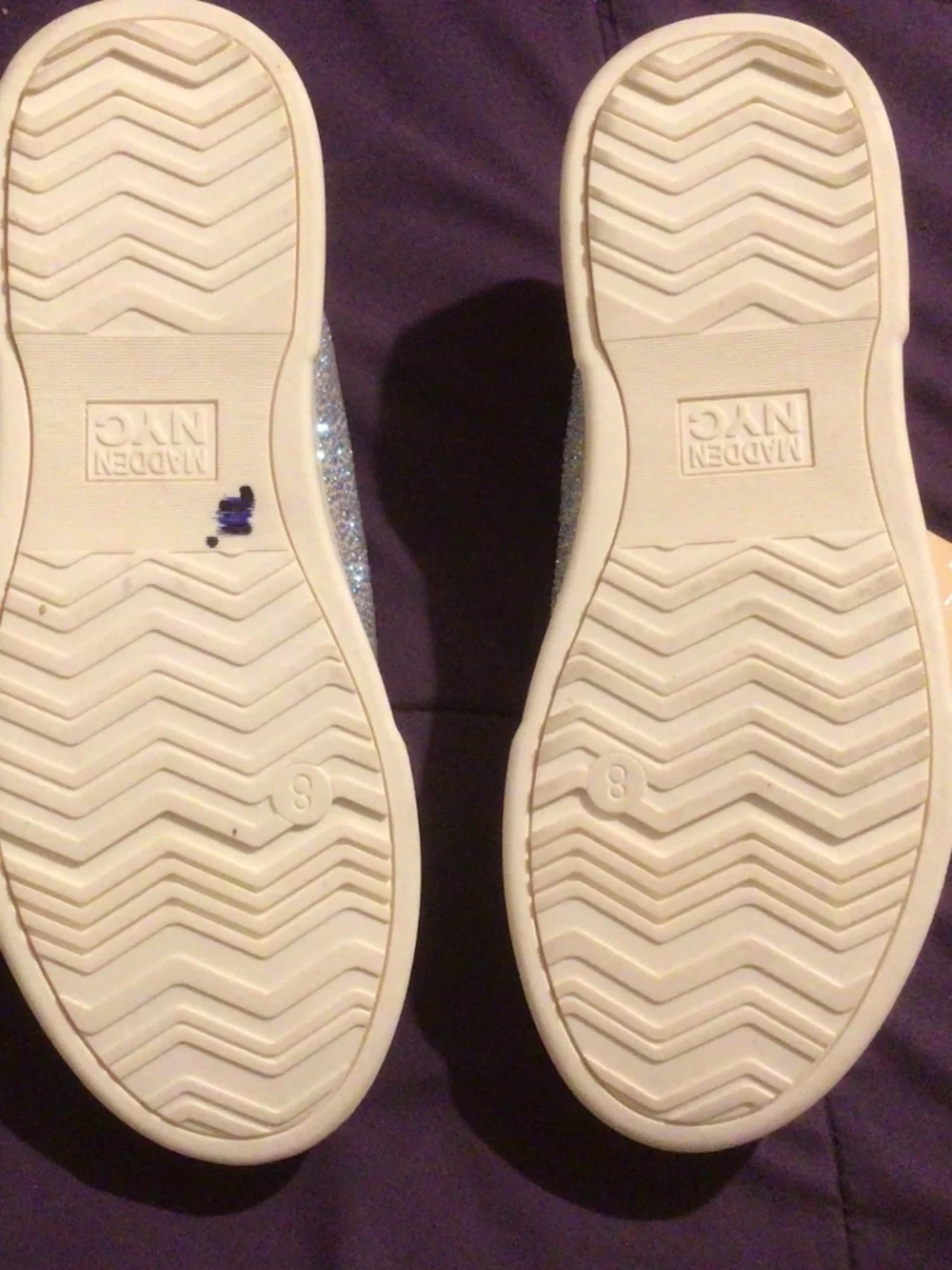 NWT Madden NYC Rhinestone Tennis Shoes Size 8